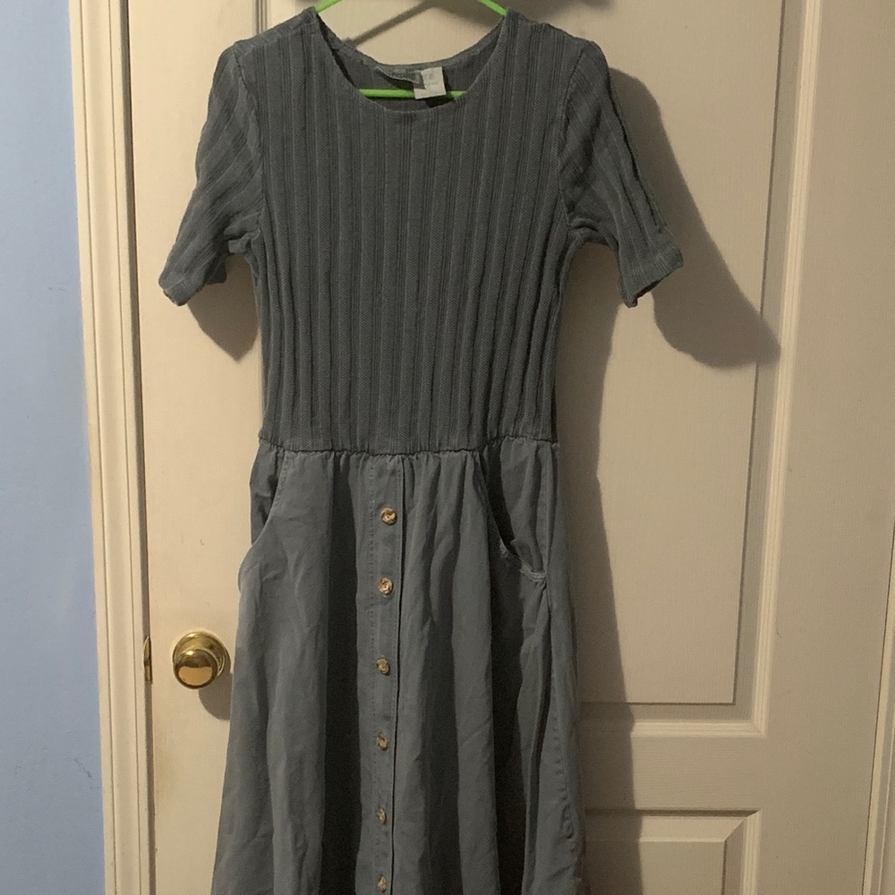 Nina Piccalino Elegant Blue Maxi Dress